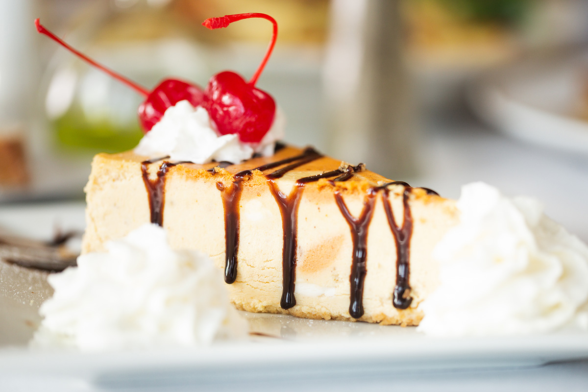 Pumpkin spice cheesecake